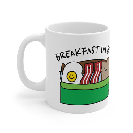 Breakfast in Bed Ceramic Mug