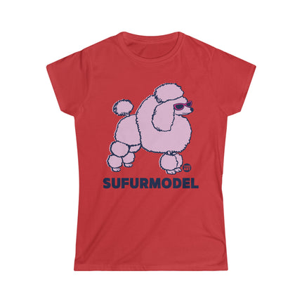 Sufurmodel Dog Women's Softstyle Tee