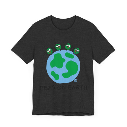 Cute "PEAS ON EARTH" Tee Shirt