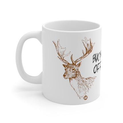 Buck Off Ceramic Mug