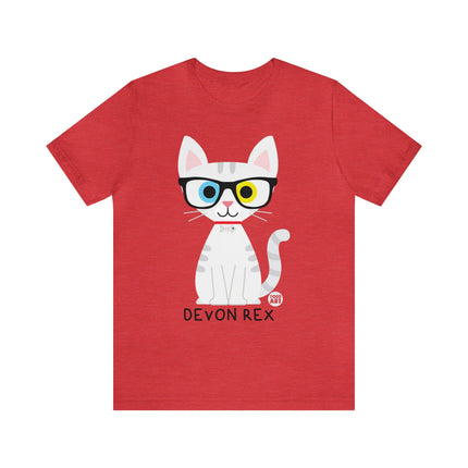 Bow Wow Meow Devon Rex Unisex Tee