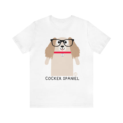 Bow Wow Meow Cocker Spaniel Unisex Tee