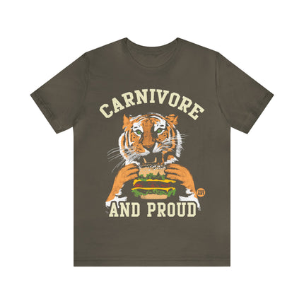 Carnivore and Proud Tiger Unisex Tee