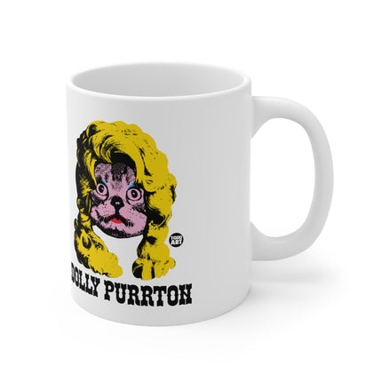 Dolly Purrton Ceramic Mug