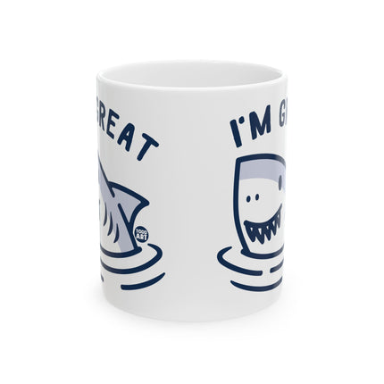 I'm Great Shark Ceramic Mug