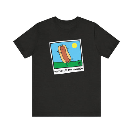 Funny "PHOTO OF MY WEENIE" Tee Shirt