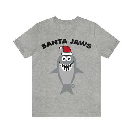 Santa Jaws Christmas Unisex Tee