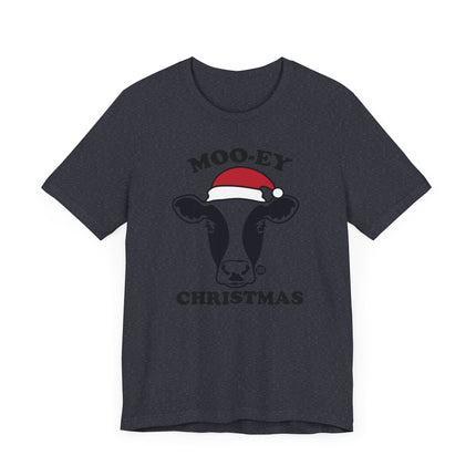 Cute "MOOEY XMAS" Tee Shirt