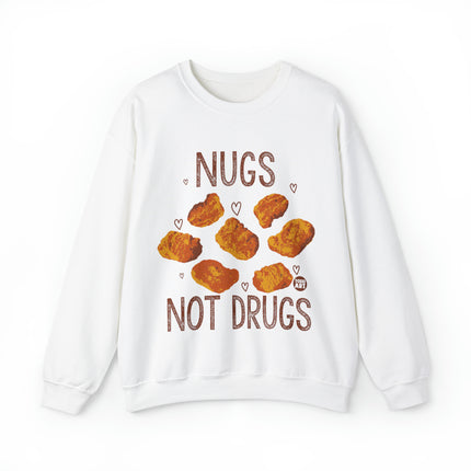 Nugs Not Drugs Chicken Nugget Crewneck Sweatshirt