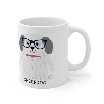 Bow Wow Meow Sheepdog Ceramic Mug