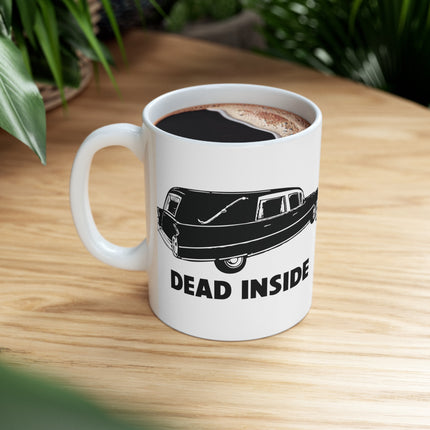 Dead Inside Hearse Ceramic Coffee Mug