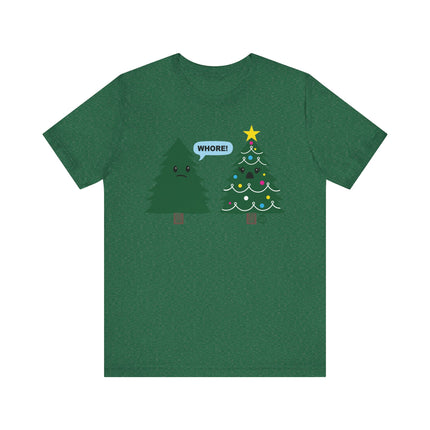 Funny Christmas Tree Tee Shirt