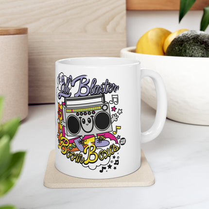 Funshine Boom Box Ceramic Mug