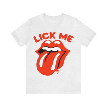 Lick Me Lips Unisex Short Sleeve Tee