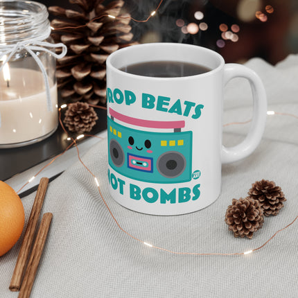 drops beats not bombs Ceramic Mug