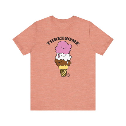 Funny "THREESOME" Tee Shirt