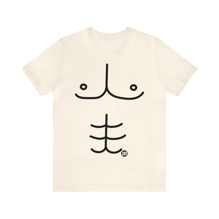 6 Pack Abs Unisex Tee