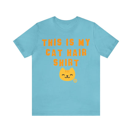 Cat Hair Shirt Unisex Short Sleeve Tee