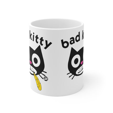 Bad Kitty Ceramic Mug