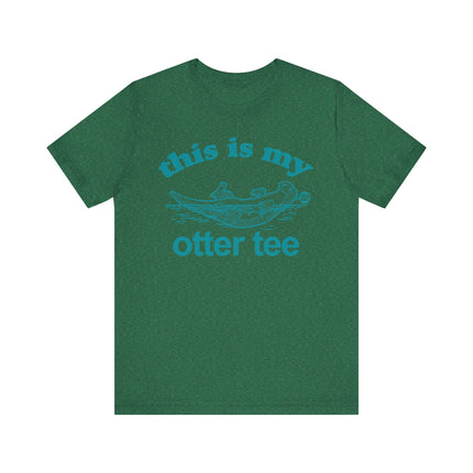 Cute "THIS MY OTTER TEE" Tee Shirt