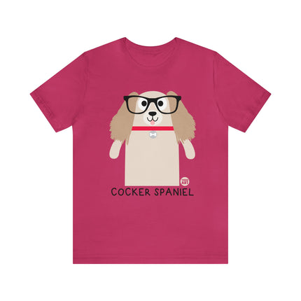 Bow Wow Meow Cocker Spaniel Unisex Tee