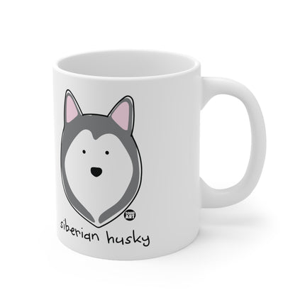 Dog Breeds Siberian Husky Ceramic Mug