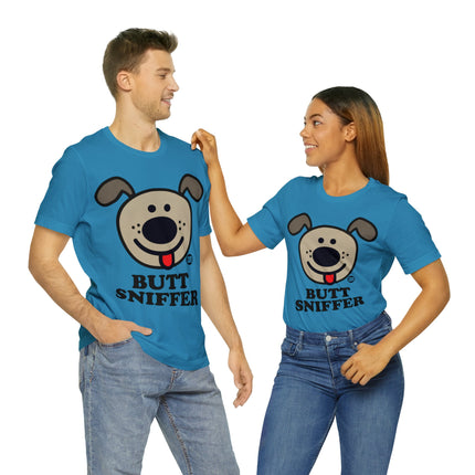 Butt Sniffer Dog Unisex Tee