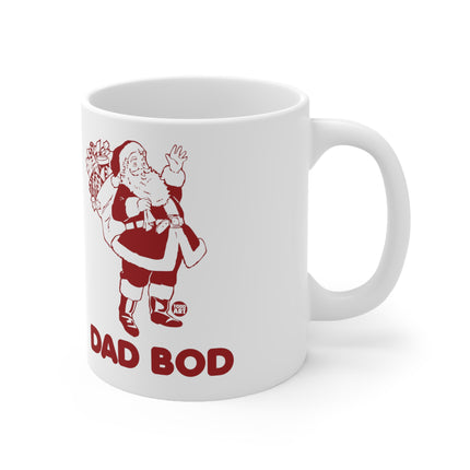 Dad Bod Santa Ceramic Mug