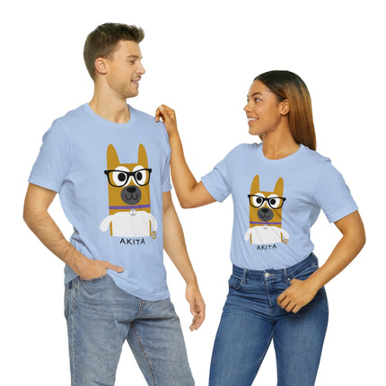 Bow Wow Meow Akita Unisex Tee