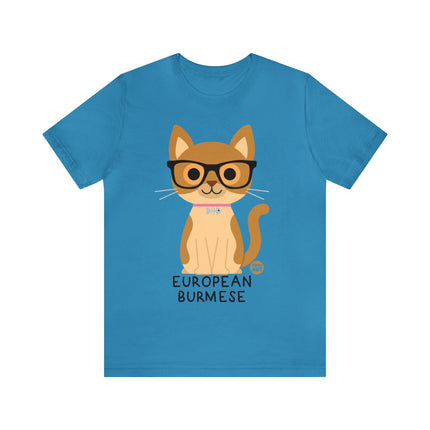 Bow Wow Meow European Burmese Unisex Tee