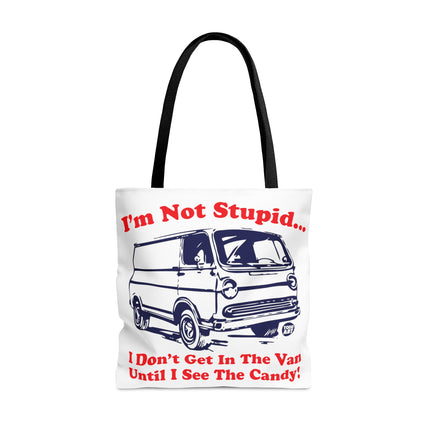 Not Stupid Candy First Candy Van Tote Bag