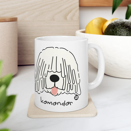 Dog Breeds Komondor Ceramic Mug