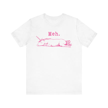 Meh Unicorn Tee, Funny Unicorn Tshirt