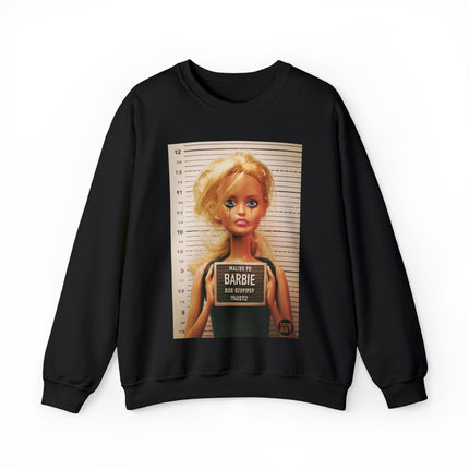 Barbie Malibu Mugshot Crewneck Sweatshirt