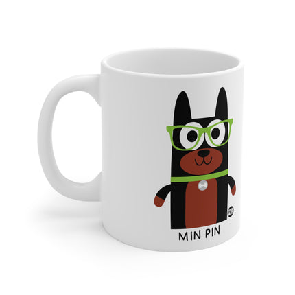 Bow Wow Meow Min Pin Ceramic Mug