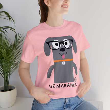 Bow Wow Meow Weimaraner Unisex Tee