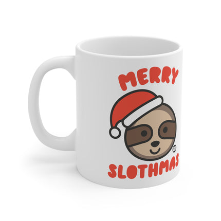 Merry Slothmas Christmas Ceramic Mug