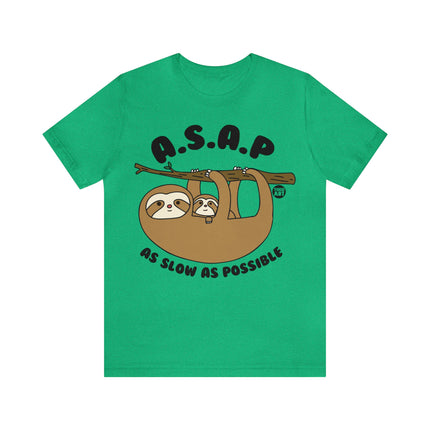 ASAP Sloth Unisex Tee