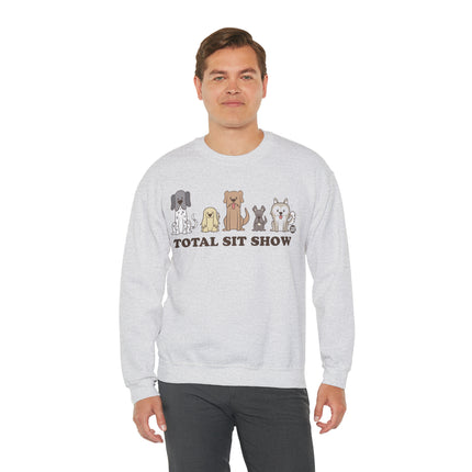 Total Sit Show Dogs Crewneck Sweatshirt