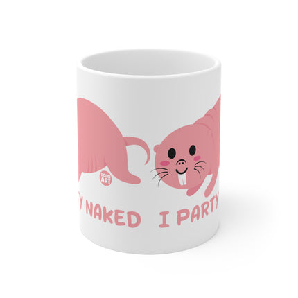 Party Naked Ceramic Mug