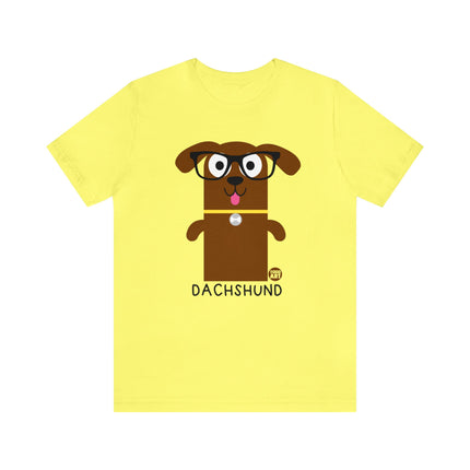 Bow Wow Meow Dachshund Unisex Tee