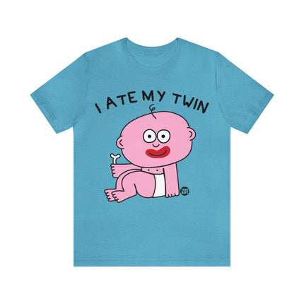 I Ate My Twin Unisex Short Sleeve Tee