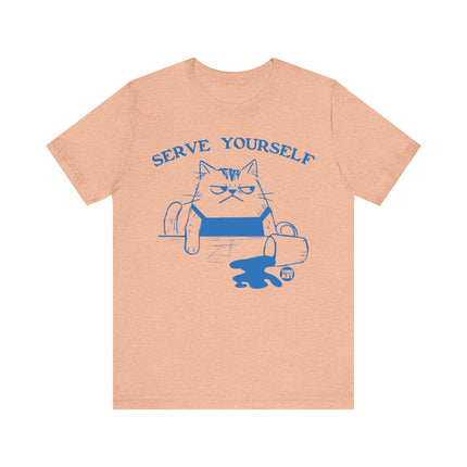 Serve Yourself Cat Tee