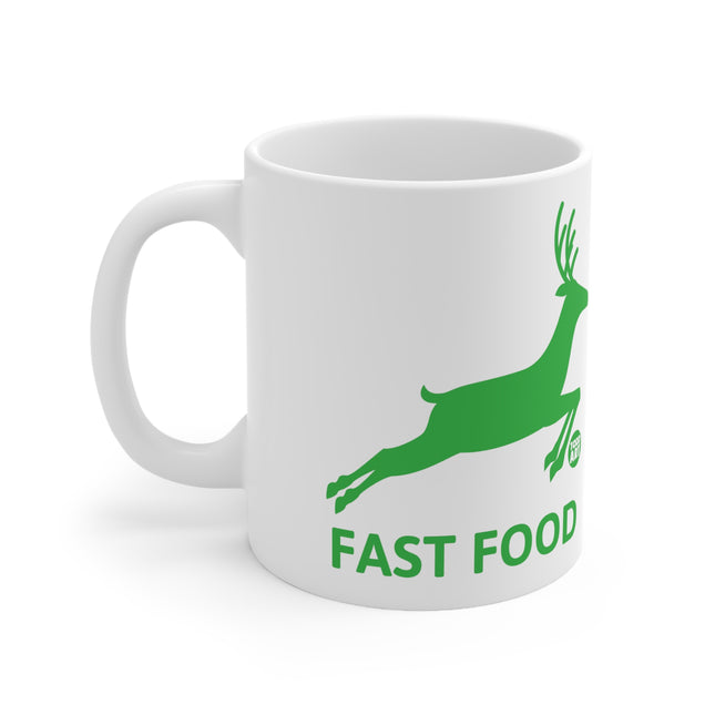Fast Food Deer Ceramic Mug