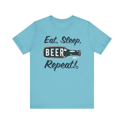 Eat Sleep Beer Repeat, Funny Beer Drinker Tees, Beer Lover Shirt Gift