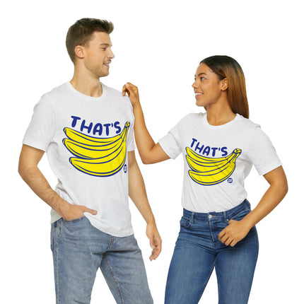 That's Bananas Unisex Short Sleeve Tee