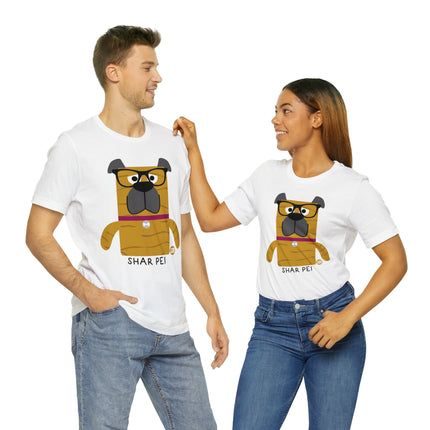 Bow Wow Meow Shar Pei Unisex Tee