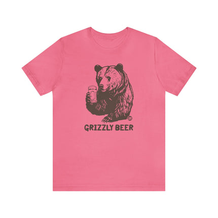 Grizzly Beer Bear Unisex Tee