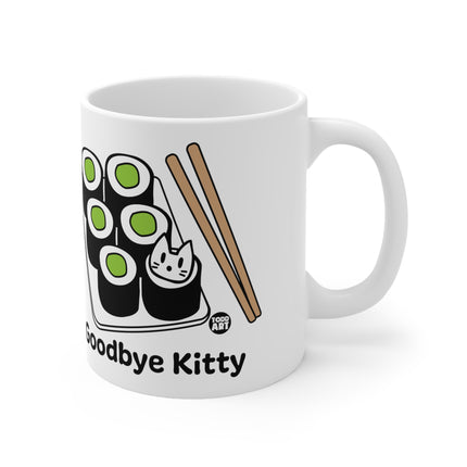 Goodbye Kitty Sushi Ceramic Mug