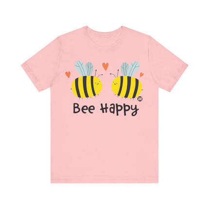 Bee Happy Tee, Cute Be Happy Bee Shirt